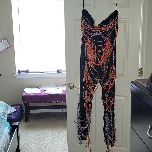 "String Me Along" Jumpsuit - Picture 2 of 3